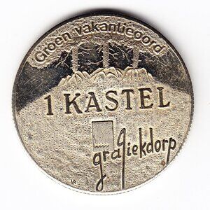 1984 Belgium Kasterlee-Lichtaart Tielen Medal (b77)